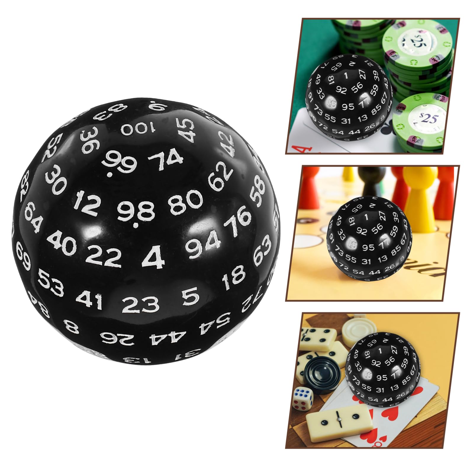 【限定品】直筆サイン サイコロ Amazon.co.jp: STAHAD 100 ファセットサイコロ 小さなサイコロ ボール